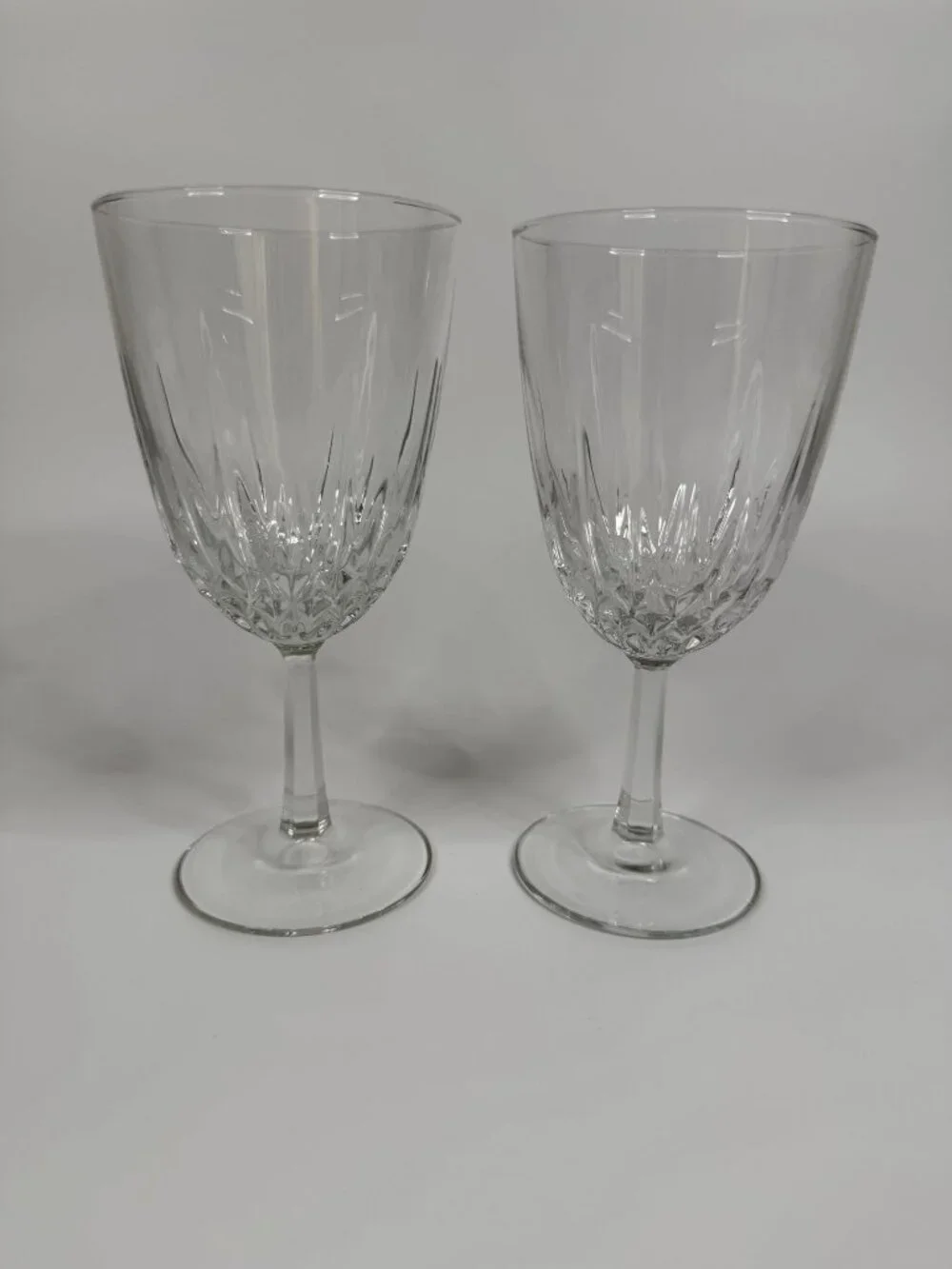 Crystal d'Arques Durand Diamante Water Goblet, 6.75